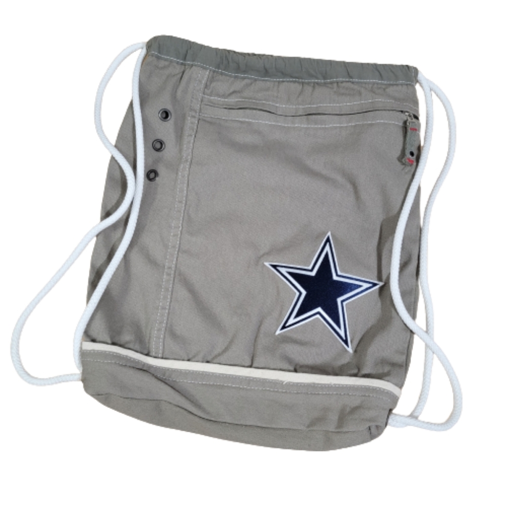 ProFANity Brand Dallas Cowboys Drawstring Bag Backpack, Men, Women, Kids